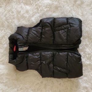 Old Navy 3T Girls Black Puffer Vest